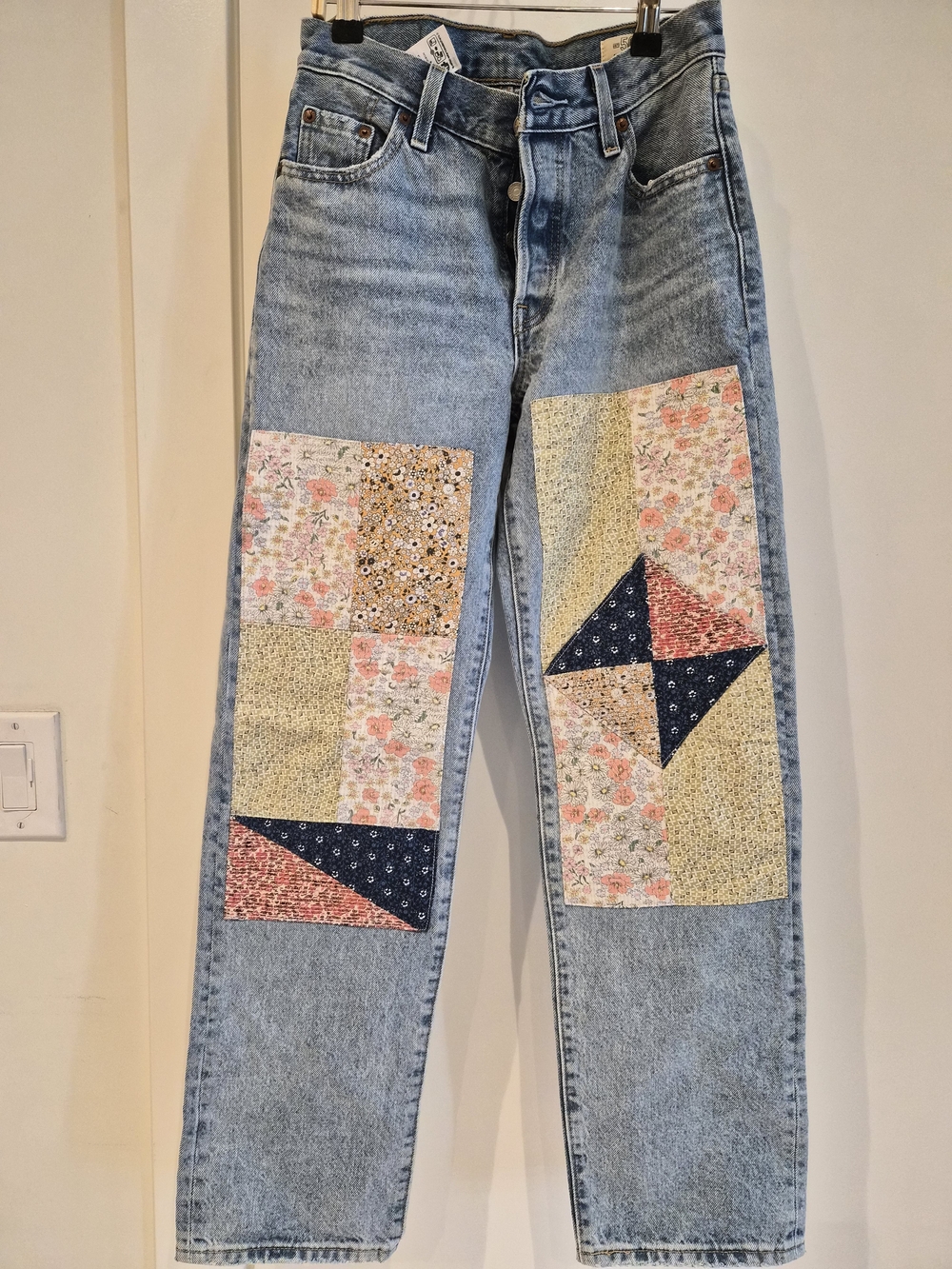 BNWOT Levi's 501 150th Anniversary Patchwork Jeans